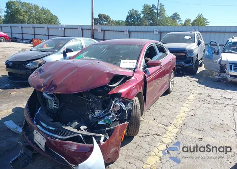 2015 Chrysler 200 Limited from USA, damaged, VIN 1C3CCCAB2FN543551